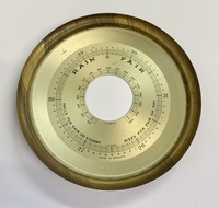 Gold Coloured Barometer Dial and Bezel